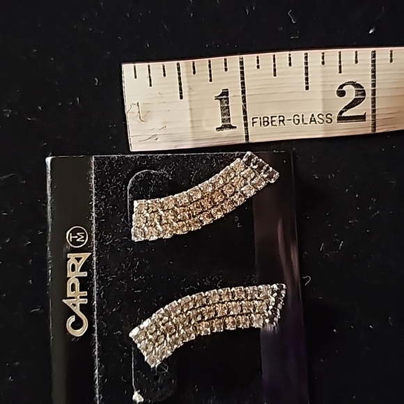 Capri Rhinestone Earrings🎠9 - Picture 3 of 4